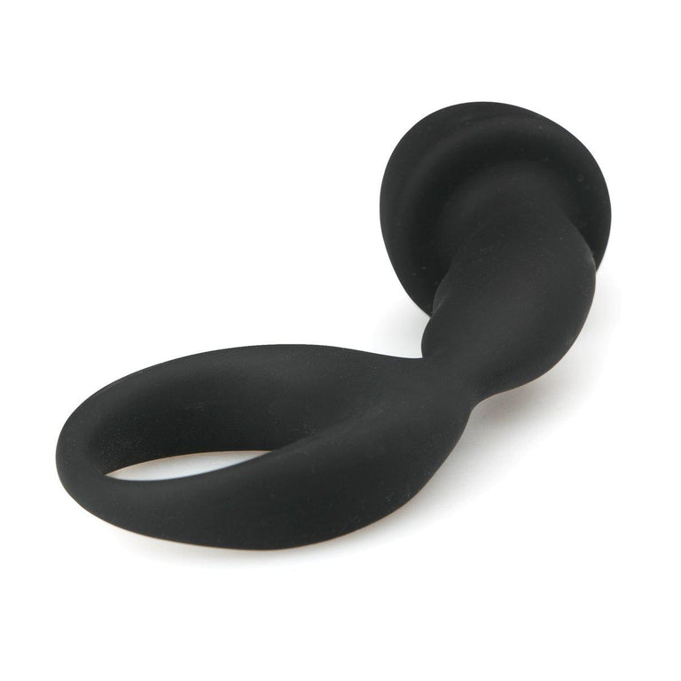 Anal Silicone Butt Plug with Grip Ring 4.7 Inch by EasyToys on Ricky.com