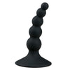 Curved Anal Bead Rocket Suction Cup 4 Inch