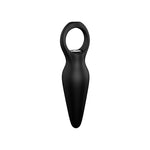 Small Butt Plug Vibrator with Pull Ring 3.9 Inch