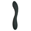 Curved Silicone Anal Dildo Textured Nubs 7.5 Inch