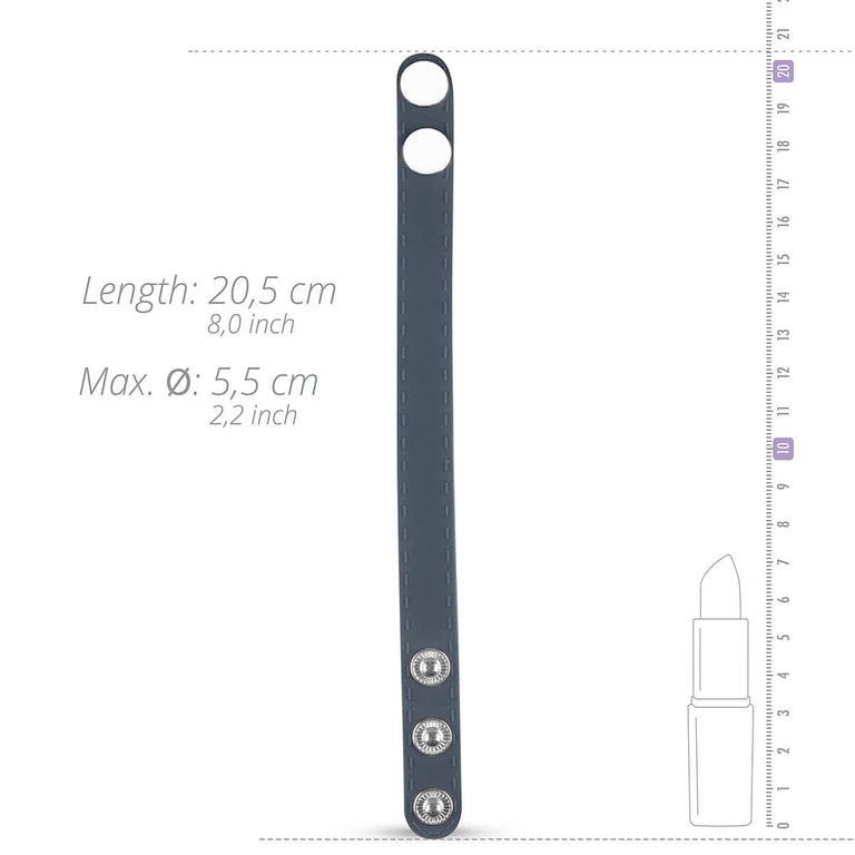 Adjustable Silicone Cock Strap by Boners on Ricky.com