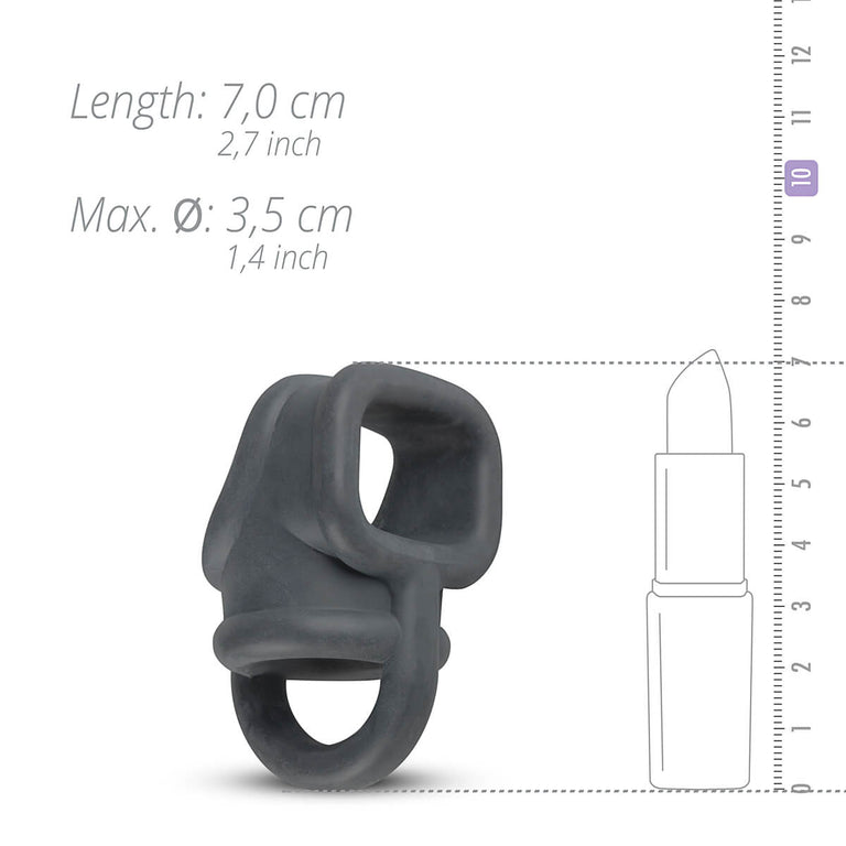 Liquid Silicone Stretchy Ball Splitter by Boners on Ricky.com