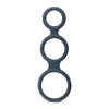 Triple Silicone Cock Ring