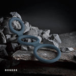 Triple Silicone Cock Ring by Boners on Ricky.com
