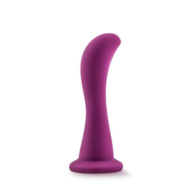 Curved G-spot Silicone Dildo with Suction Cup 6.5 Inch by Temptasia on Ricky.com