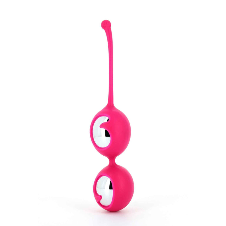 Luxury Silicone Double Kegel Balls 90g by Dorcel on Ricky.com