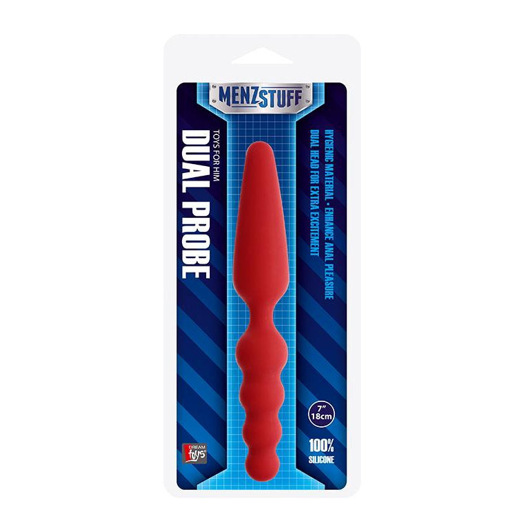 Double Ended Silicone Anal Probe 7 Inch by Dream Toys on Ricky.com