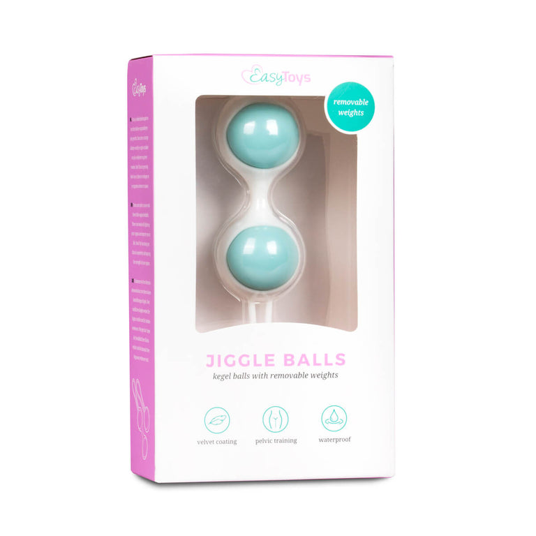 Removable Double Kegel Balls 40g by EasyToys on Ricky.com