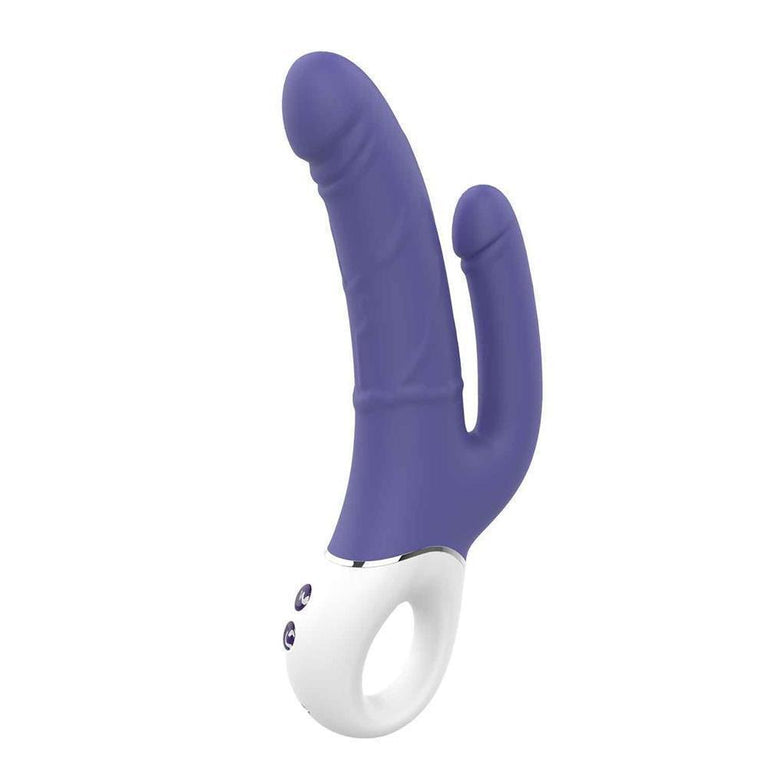 Dual Pleasure Stimulation Dildo - with Loop Handle