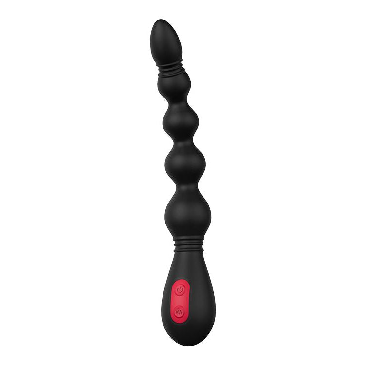 Flexible Rechargeable Anal Beads Vibrator 8 Inch by Dream Toys on Ricky.com