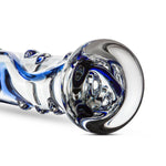Straight & Nubbed Handmade Glass Dildo 6.3 Inch by Gildo on Ricky.com