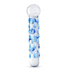 Straight & Nubbed Handmade Glass Dildo 6.7 Inch