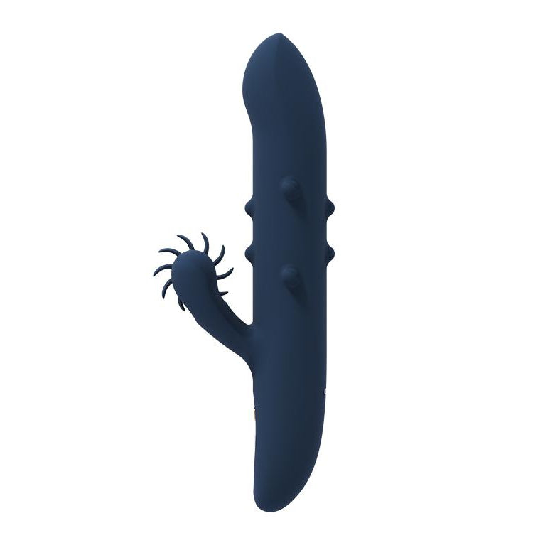 Goddess Rechargeable Rabbit Vibrator (Spinning Wheel) by Goddess on Ricky.com