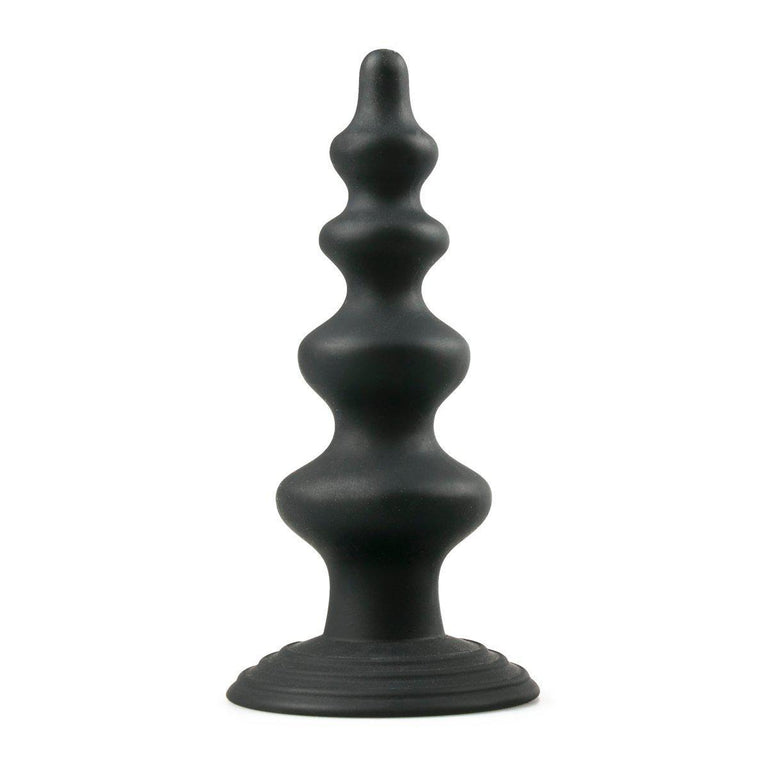 Graduated Anal Bead Cone with Suction Cup 5.3 Inch by EasyToys on Ricky.com