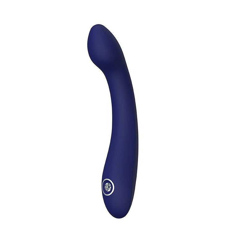 Hybris Rechargeable Jewel G-spot Vibrator by Blue Evolution on Ricky.com