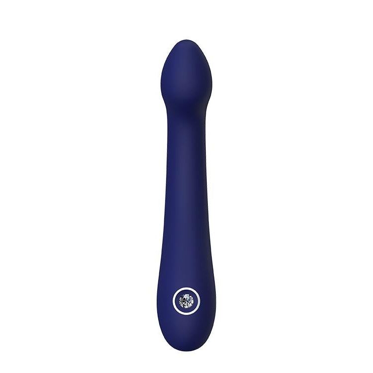 Hybris Rechargeable Jewel G-spot Vibrator by Blue Evolution on Ricky.com