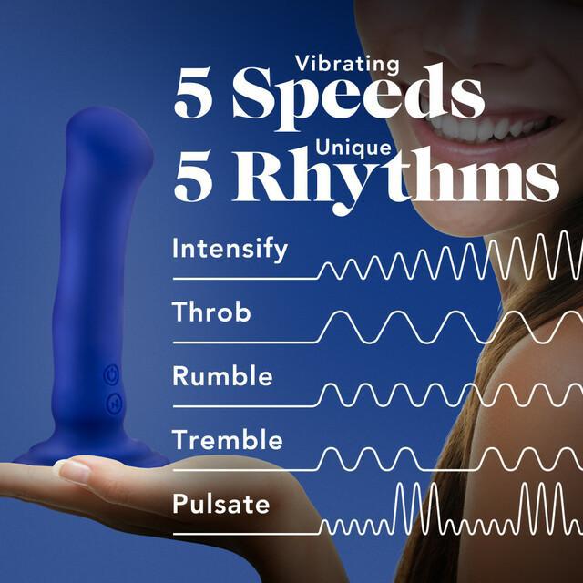 Impressions N2 Curvy Vibrating Dildo 6.5 Inch