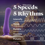 Impressions N4 Smooth Vibrating Dildo 7.5 Inch