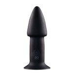 Large Rechargeable Vibrating Tapered Butt Plug 5 Inch by Excellent Power on Ricky.com