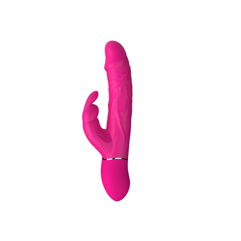 Large Rechargeable Realistic Cocky Rabbit Vibrator by Dream Toys on Ricky.com