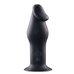 Large Rechargeable Vibrating Anal Dildo Plug 5 Inch by Excellent Power on Ricky.com