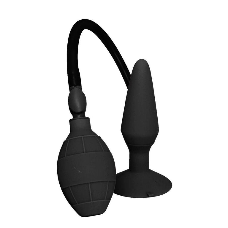 Inflatable Silicone Large Butt Plug with Suction Cup 5.7 Inch by Dream Toys on Ricky.com