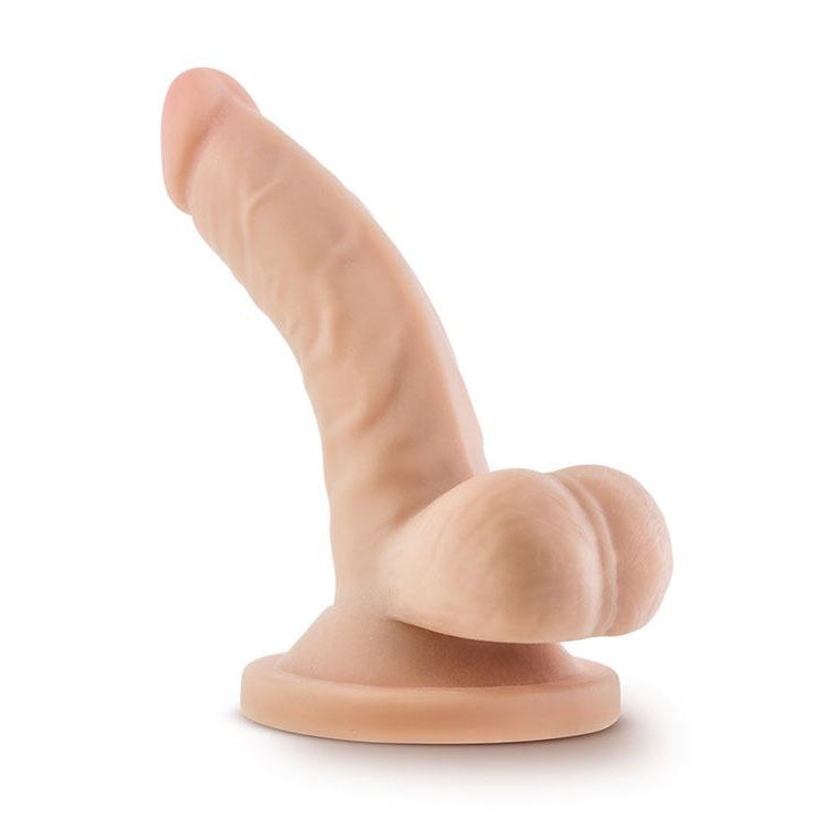 Mini Curved Realistic Dildo with Suction Cup 4 Inch by Dr Skin on Ricky.com