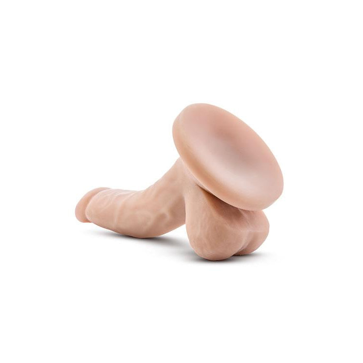 Mini Curved Realistic Dildo with Suction Cup 4 Inch by Dr Skin on Ricky.com