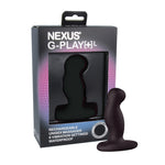 Large Rechargeable Butt Plug Vibrator 3.9 Inch by NEXUS on Ricky.com