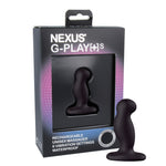 Small Rechargeable Butt Plug Vibrator 2.6 Inch by NEXUS on Ricky.com