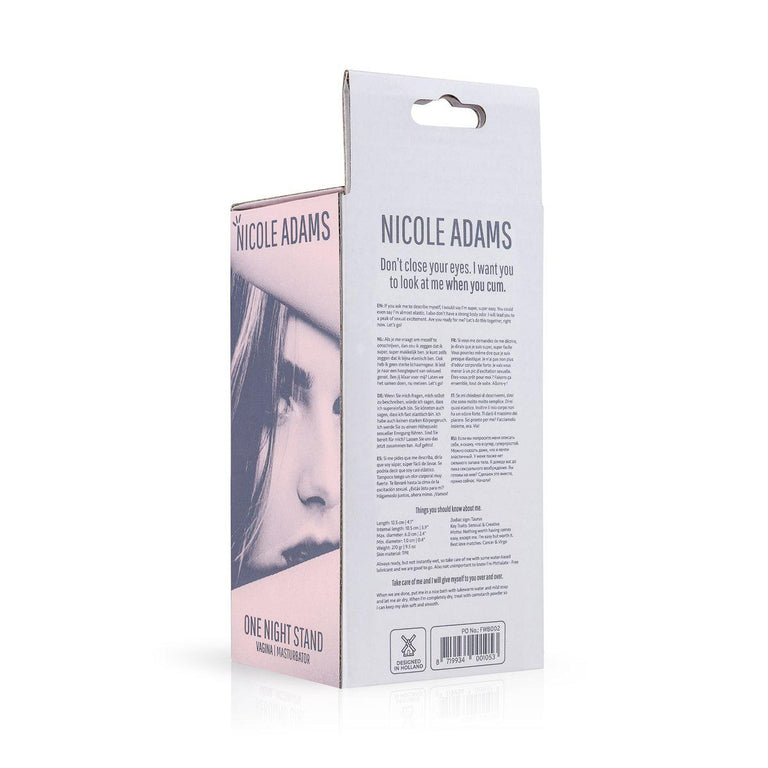 Nicole Adams Realistic Vagina by Friends with Benefits on Ricky.com