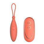 Oval Coral Pink Remote Control Love Egg
