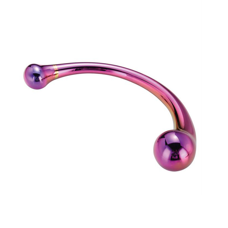 Glamour Glass Curved Wand Dildo