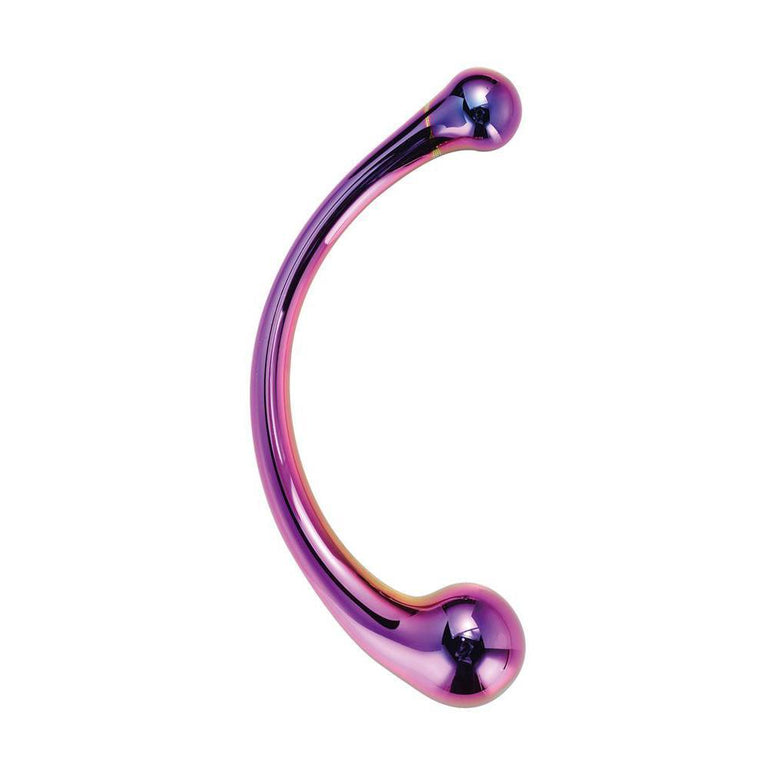 Glamour Glass Curved Wand Dildo