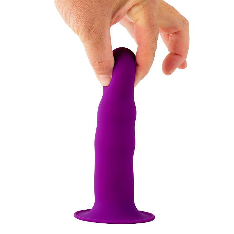 Premium Ribbed Dual Density Dildo 7 Inch