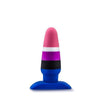 Pride Silicone Butt Plug 4.3 Inch