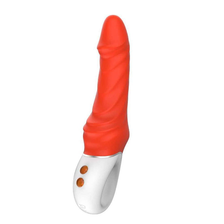 Real Pleasure Dildo Vibrator - with Loop Handle