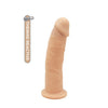 Straight Silicone Dual Density Dildo 7.5 Inch