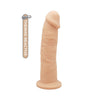 Extra Large Silicone Dual Density Dildo 9 Inch