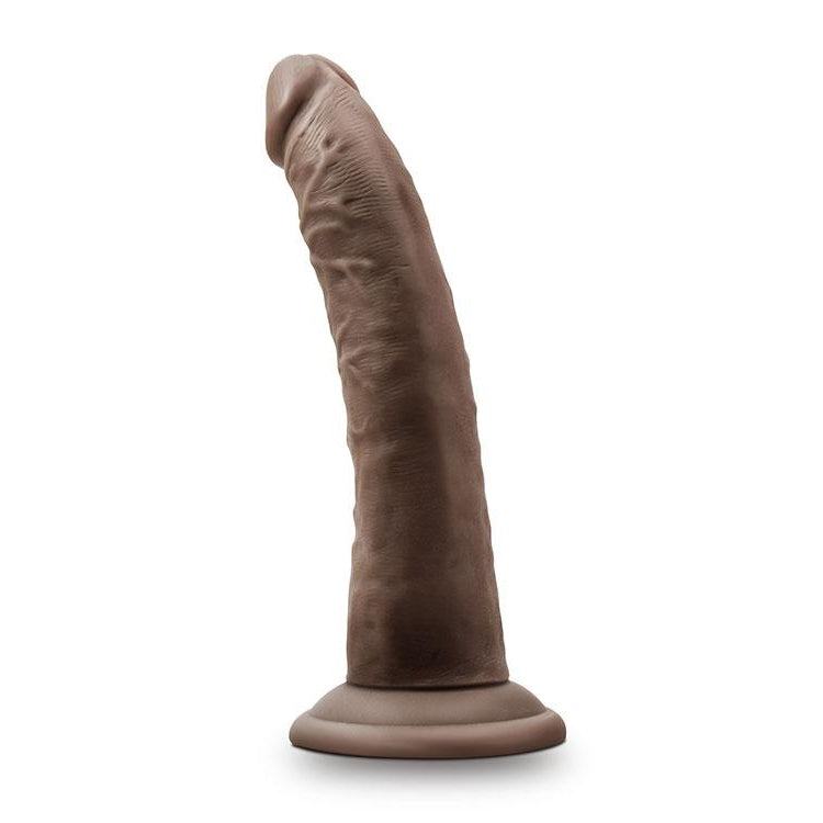 Regular Curved Realistic Dildo with Suction Cup 7 Inch by Dr Skin on Ricky.com