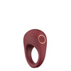 Luxury Ruby Vibrating Cock Ring