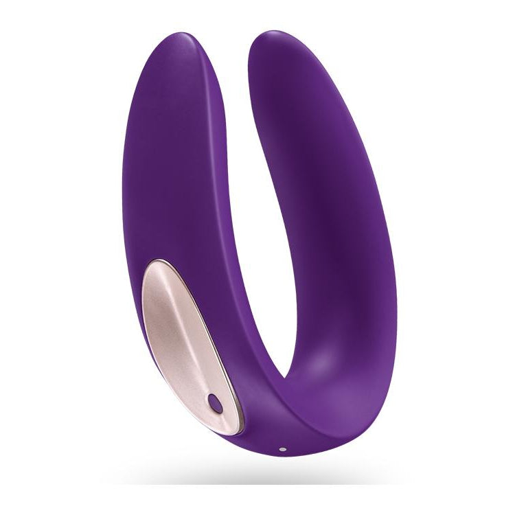 Satisfyer Double Plus Rechargeable Couples Vibrator by Satisfyer on Ricky.com