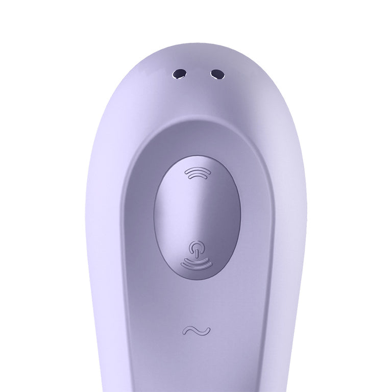Satisfyer Dual Pleasure Suction Vibe (App Enabled) by Satisfyer on Ricky.com