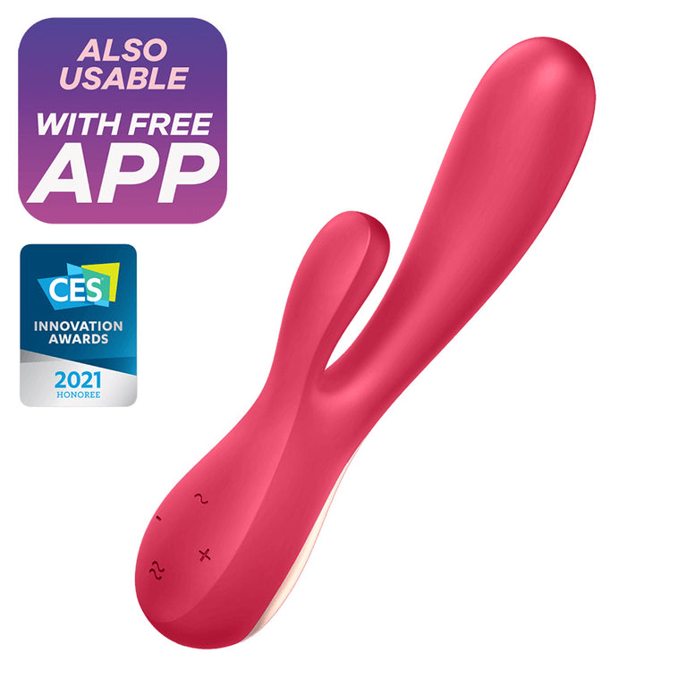 Satisfyer Mono Flex Rabbit Vibrator (App Enabled) by Satisfyer on Ricky.com