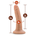 Small Curved Realistic Dildo with Suction Cup 5.5 Inch by Dr Skin on Ricky.com