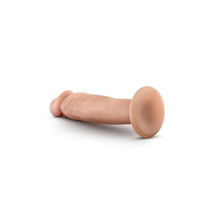 Small Straight Realistic Dildo with Suction Cup 6 Inch by Dr Skin on Ricky.com