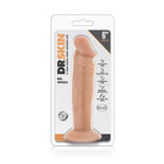 Small Straight Realistic Dildo with Suction Cup 6 Inch by Dr Skin on Ricky.com