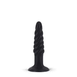 Spiral Silicone Small Anal Plug with Suction Base 4.5 Inch by Dream Toys on Ricky.com