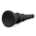 Tall Tapered Anal Plug with Suction Cup 6.5 Inch by EasyToys on Ricky.com