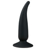 Tapered Silicone Butt Plug Suction Cup 5 Inch